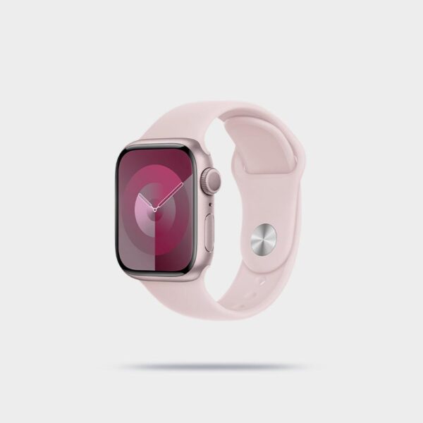 Apple Watch Series 9 GPS + Cellular 45mm Steel Case with Clay Sport Band - Imagen 5