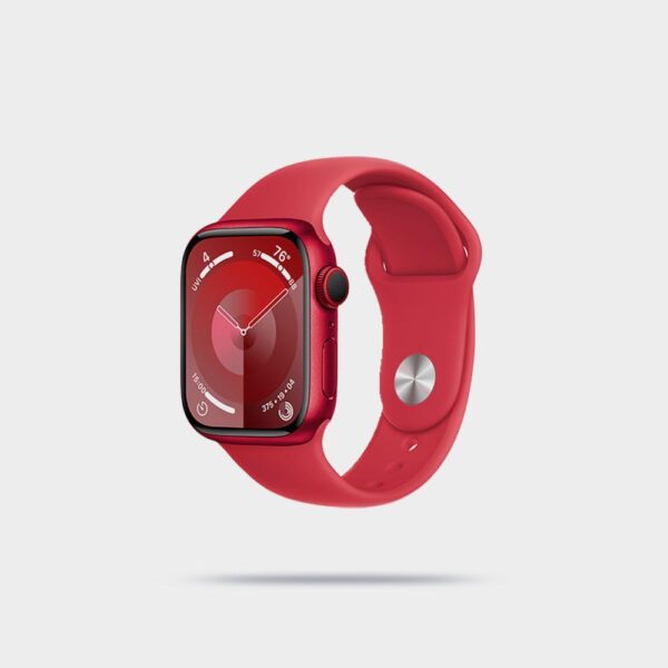 Apple Watch Series 9 GPS + Cellular 45mm Steel Case with Clay Sport Band - Imagen 4
