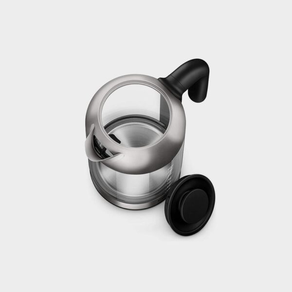Glass Kettle Stainless Steel, Crystal 2200W 1.7L, Mid Entry Light Status Indicator - Imagen 3