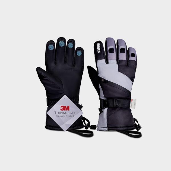 JEKOSEN Ski Gloves Waterproof Touchscreen Snowboard Gloves Winter Keep Warm Gloves - Imagen 6